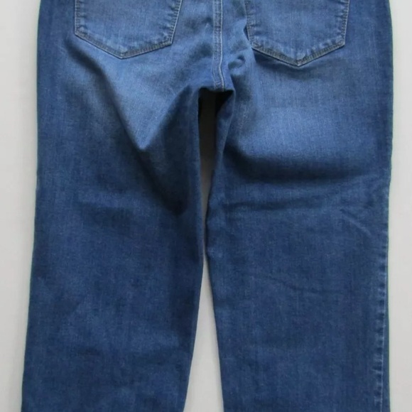 NYDJ Not Your Daughters Jeans Ariel Crop Capri Embroidered Whittier wash size 16 - Picture 7 of 7